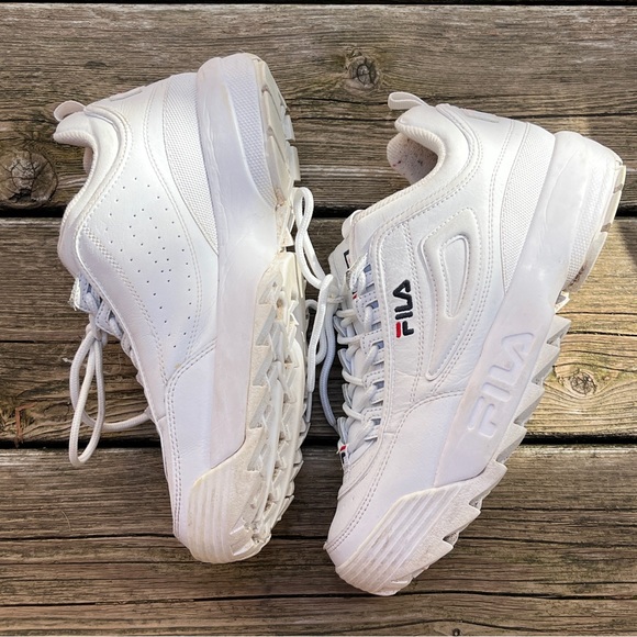 Fila shoes/sneakers leather upper,  size 9 - Picture 3 of 8